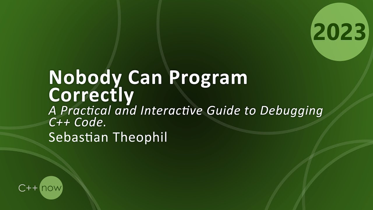 cppnow's tweet card. Debugging C++ Code: A Practical and Interactive Guide - Sebastian...
