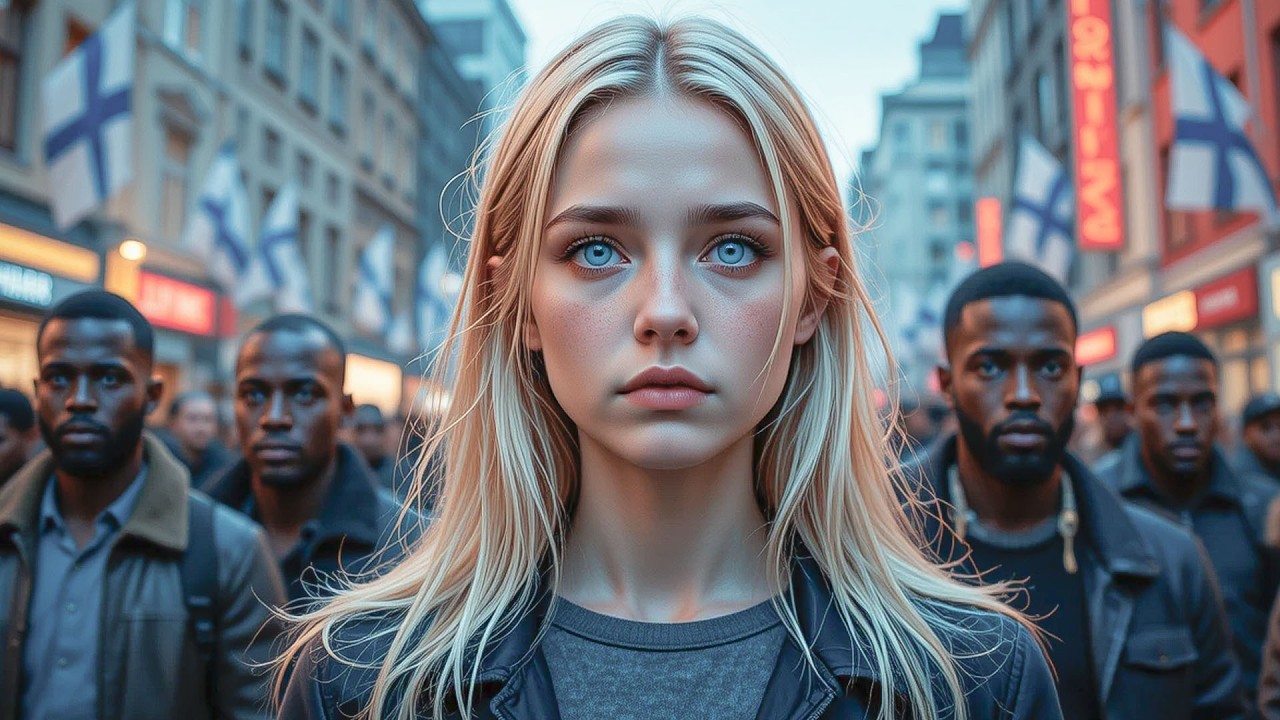 DiosPatriaLibe7's tweet card. Esto acabará con Finlandia para siempre