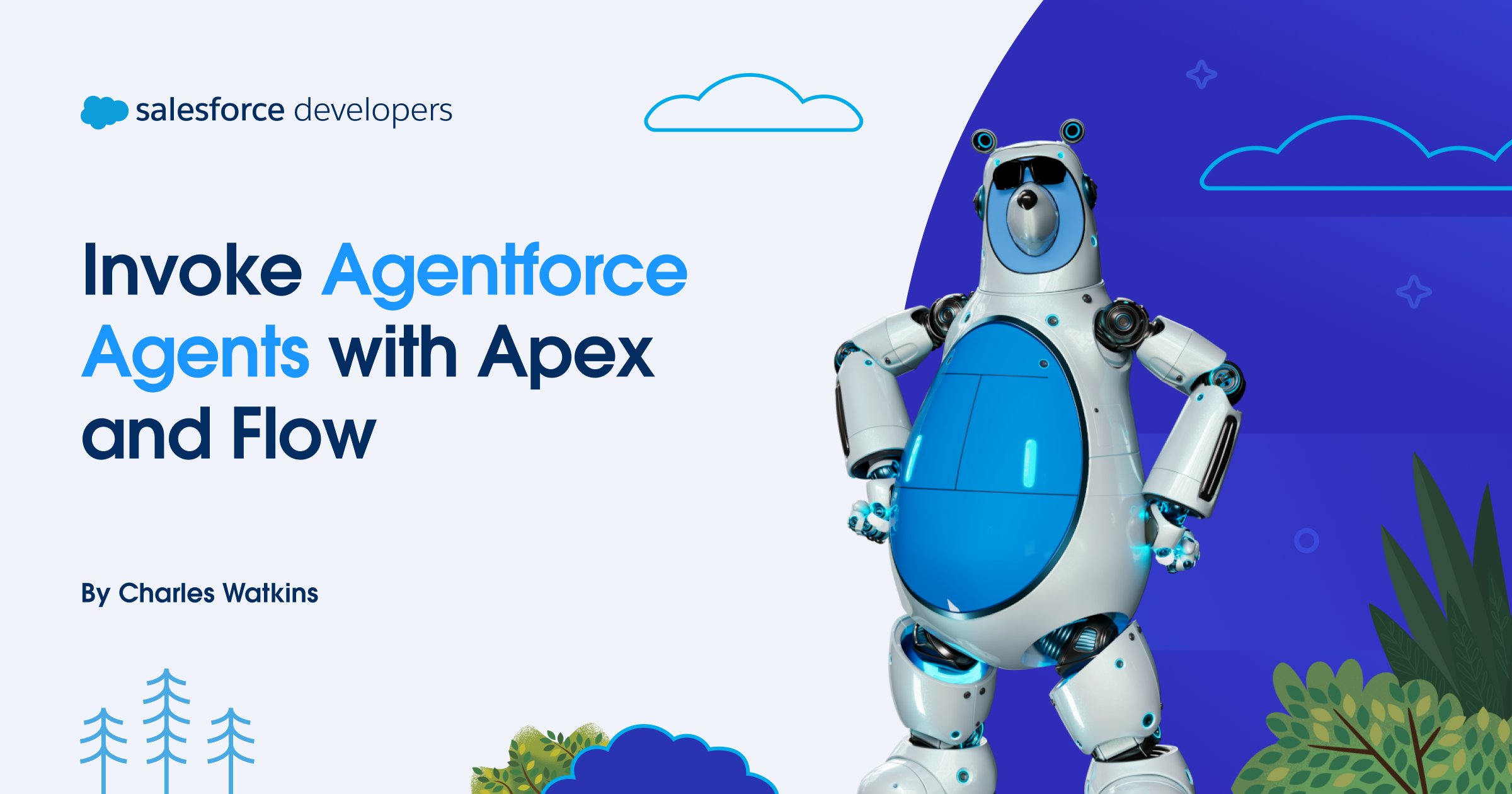 techforecastis's tweet card. Augment low-code and pro-code automations in Salesforce by invoking Agentforce agents with Apex and Flow.