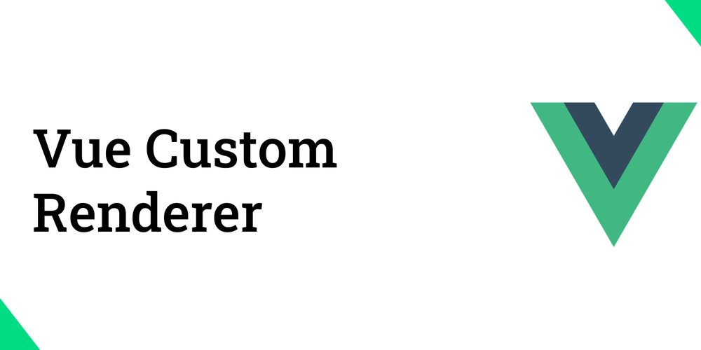 jacobandrewsky's tweet card. Most Vue developers work exclusively with the traditional browser DOM renderer—but Vue 3’s flexible...