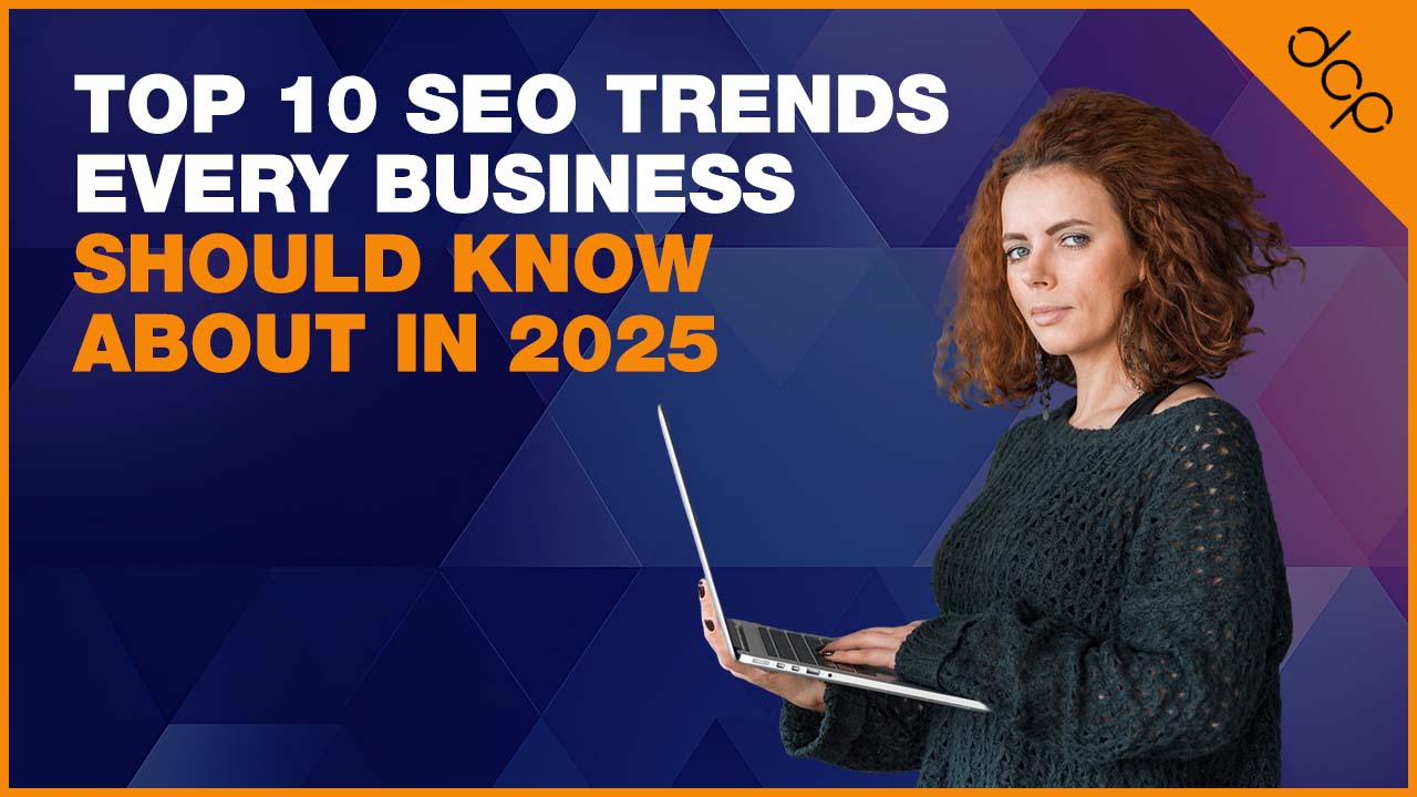 dcpwebdesigners's tweet card. Discover the top 10 SEO trends for 2025. Learn how to adapt your strategy, boost rankings, and drive more organic traffic to your business website.