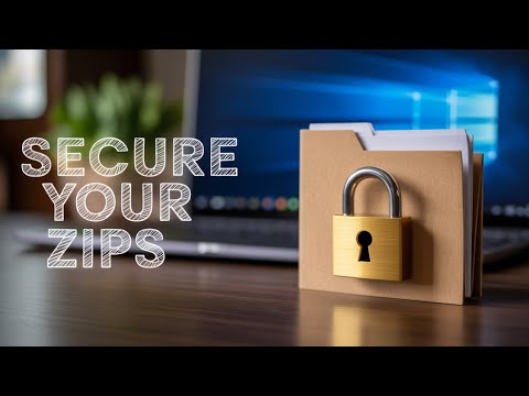 KnowledgeIoTx's tweet card. How to set Password in Zip file Windows 10 | Lock RAR File With...