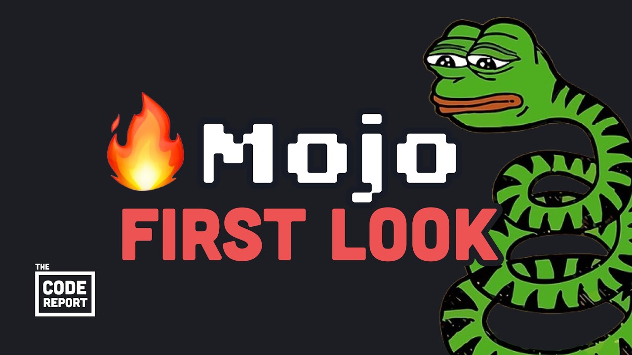 QuantRob's tweet card. Mojo Lang… a fast futuristic Python alternative