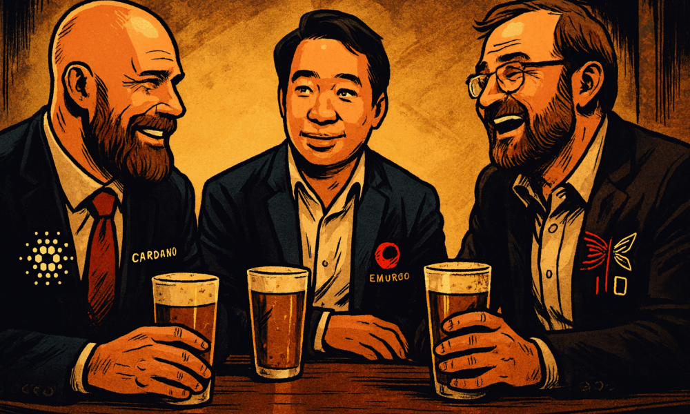 theunhashed's tweet card. In a dramatic shift for the Cardano ecosystem, the Cardano Foundation, Input Output Global (IOG), and EMURGO have put an end to their long-standing disputes and come together under a unified mission:...