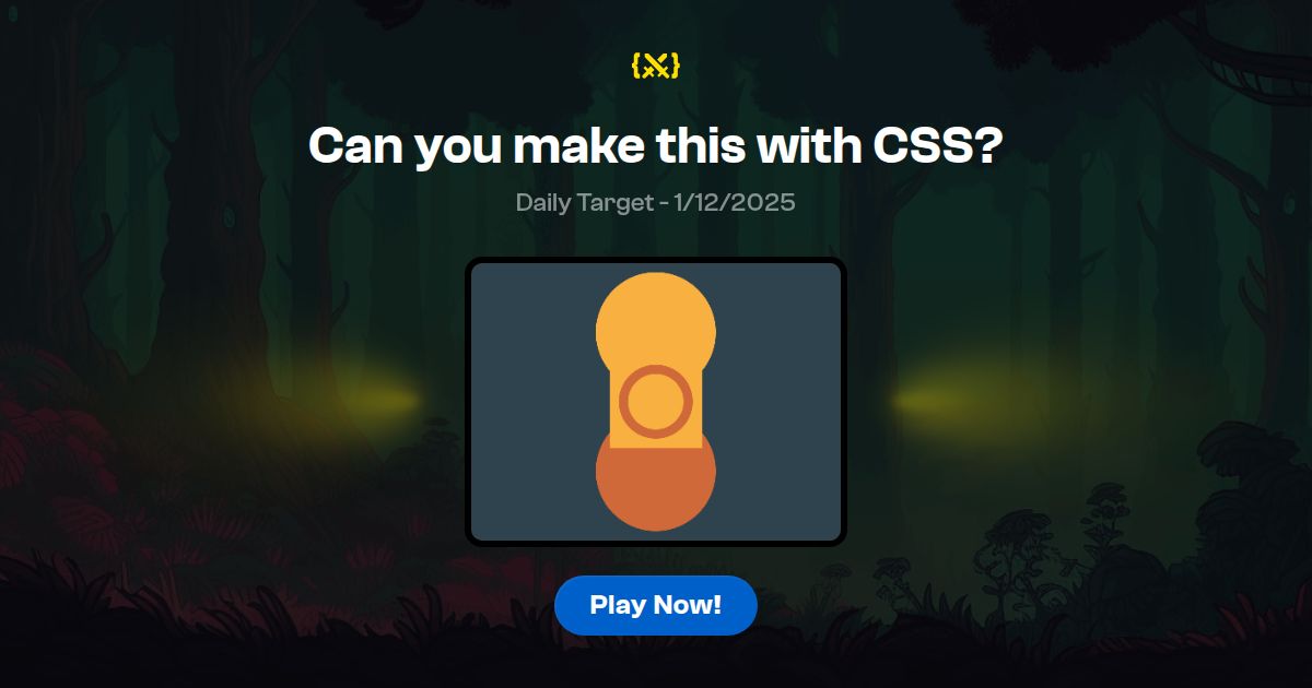 XKEKEKX's tweet card. The funnest CSS game for web designers & developers