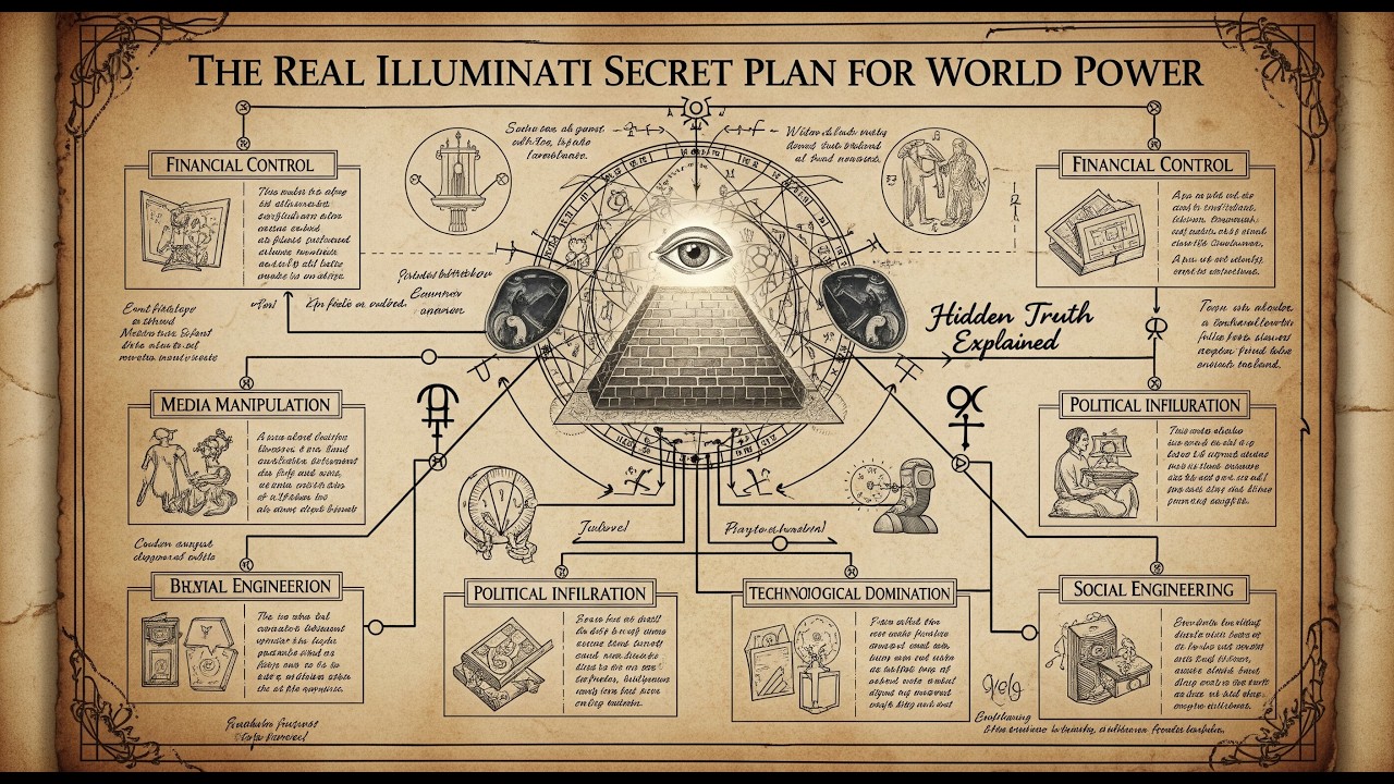 LifestyleA22961's tweet card. The Real Illuminati Secret Plan for World Power — Hidden Truth...