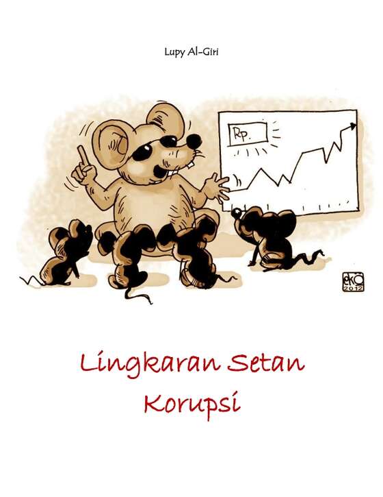 ributlupy's tweet card. Lingkaran Setan Korupsi
