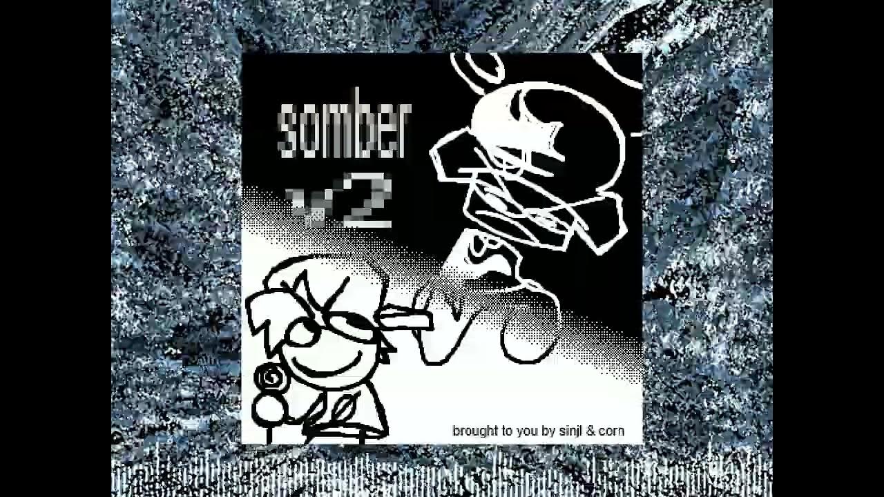 JustinModFNF's tweet card. Somber v2 - Justday Jight Justin’ v2 OST