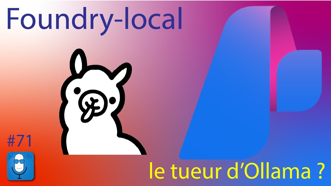 DevdevdevDotnet's tweet card. Foundry-Local : le tueur d'Ollama ?