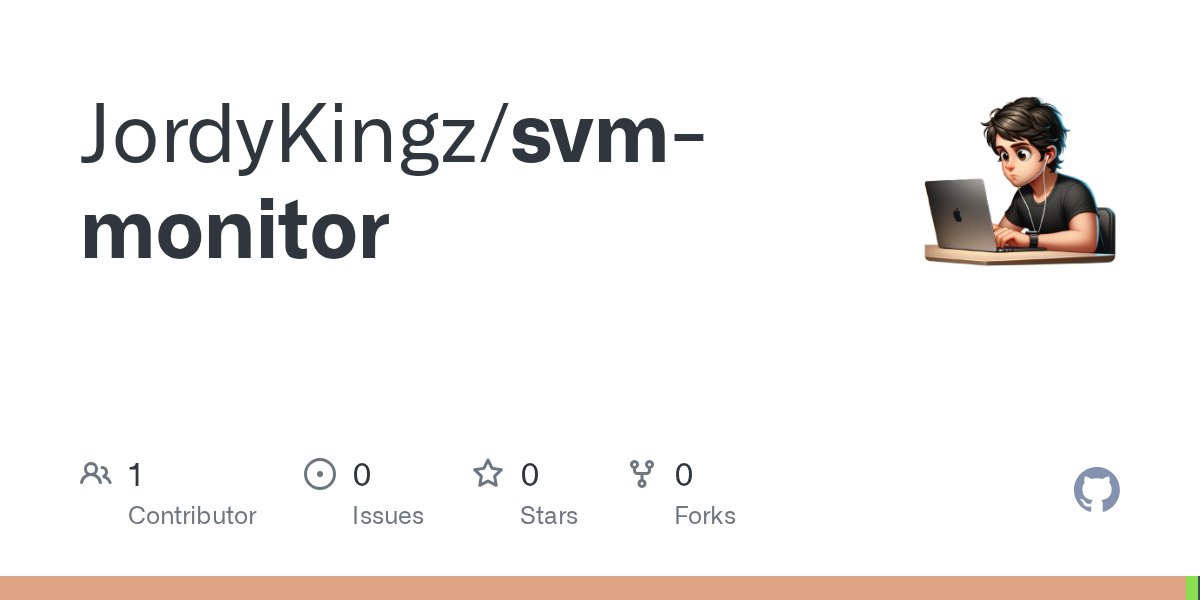 developerjordy's tweet card. Contribute to JordyKingz/svm-monitor development by creating an account on GitHub.