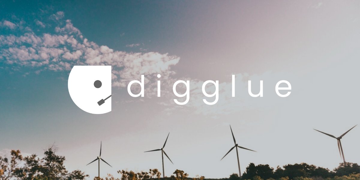 digglue's tweet card. 私たちは、最新のテクノロジーを駆使し、サーキュラーエコノミーDXのリーディングカンパニーとして、資源循環データを「みせる・つなぐ・まわす」プラットフォームと、資源循環のループを構築しサポートするコンサルティングサービスを通して、企業と社会の持続可能な成長を実現します。