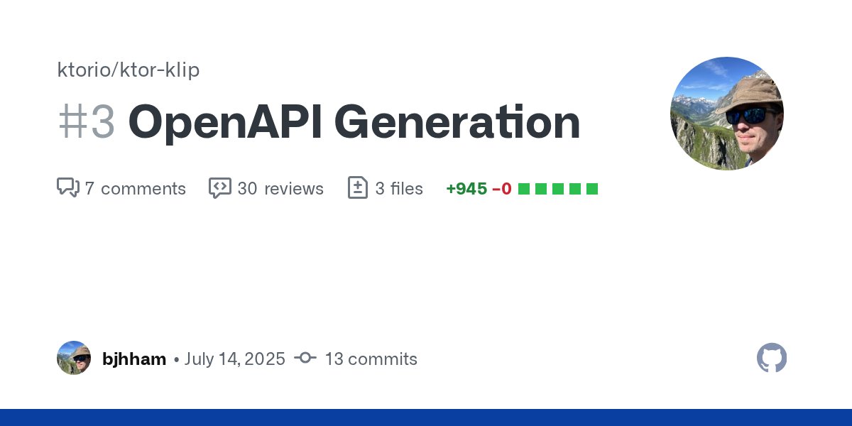 vergauwen_simon's tweet card. This is a proposal for an annotation-based OpenAPI specification generator. Work item: https://youtrack.jetbrains.com/issue/KTOR-8316/ Template project: https://github.com/bjhham/open-api-eap-templ...