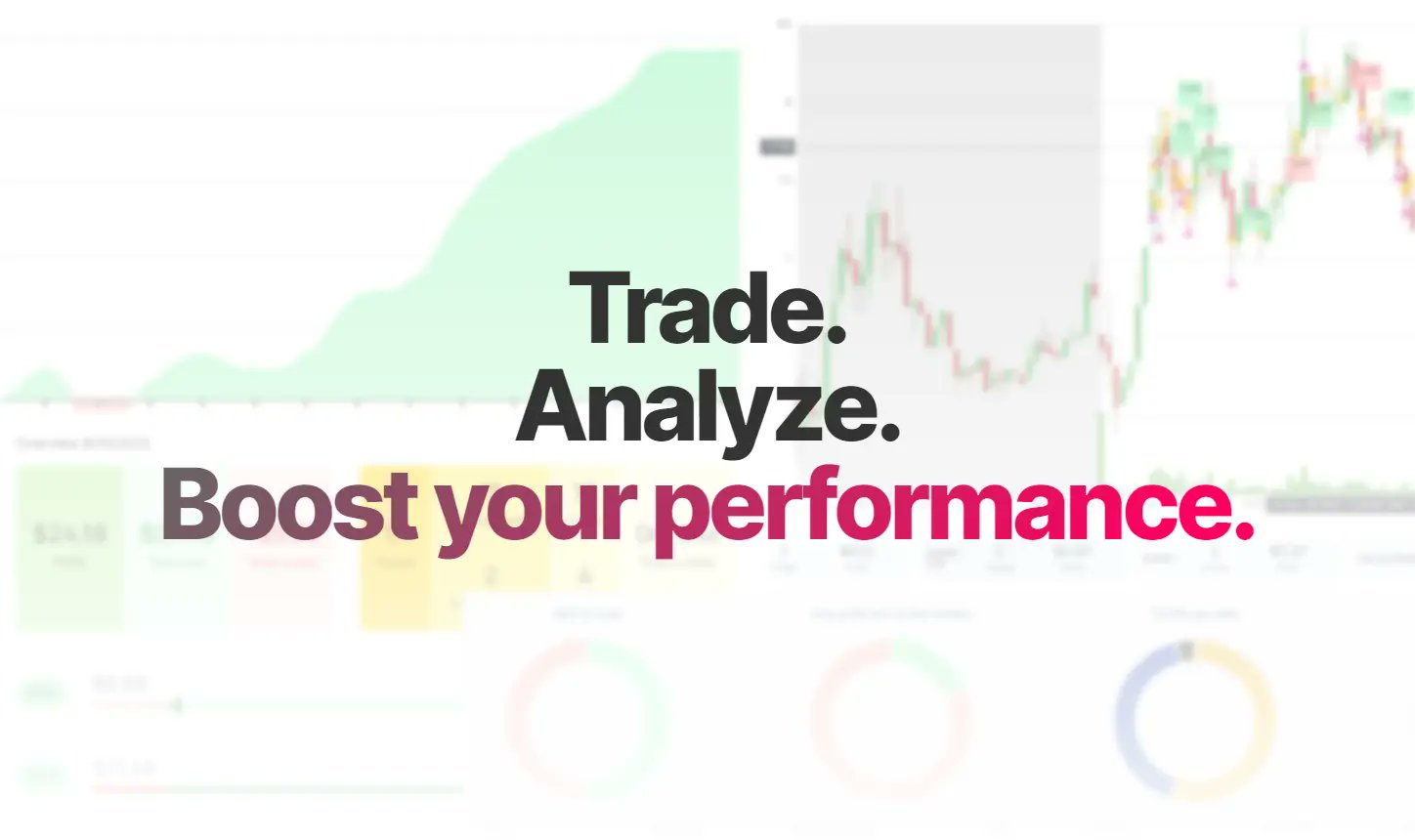 inversionenvena's tweet card. Journal and Analytics platform, get insights of your trades and improve your results