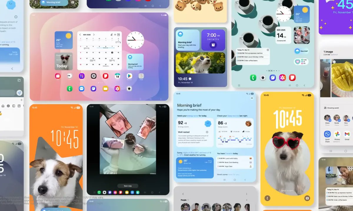 SamLoverBlog's tweet card. Samsung has showcased the key highlights of the latest innovations, including One UI 8, and the latest Galaxy products via an official video.