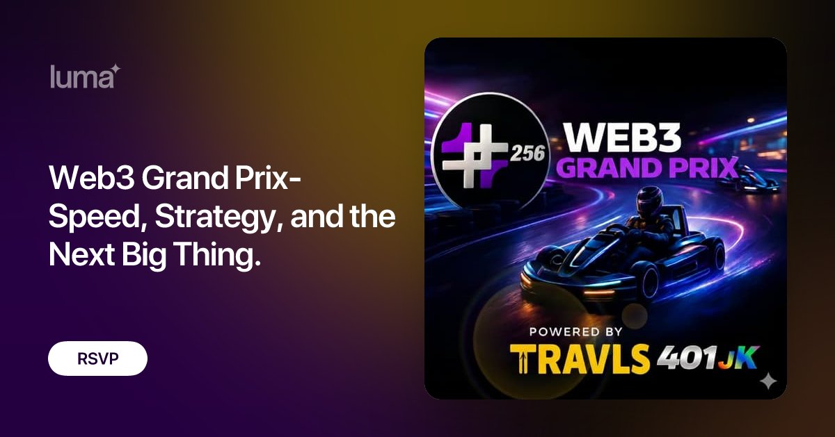 YellowMedia_HQ's tweet card. Experience Bangalore’s most electrifying Web3 afterparty on December 2 at Torq03 — India’s top electric go-karting track. Organized by Hash256, a Web3 event…