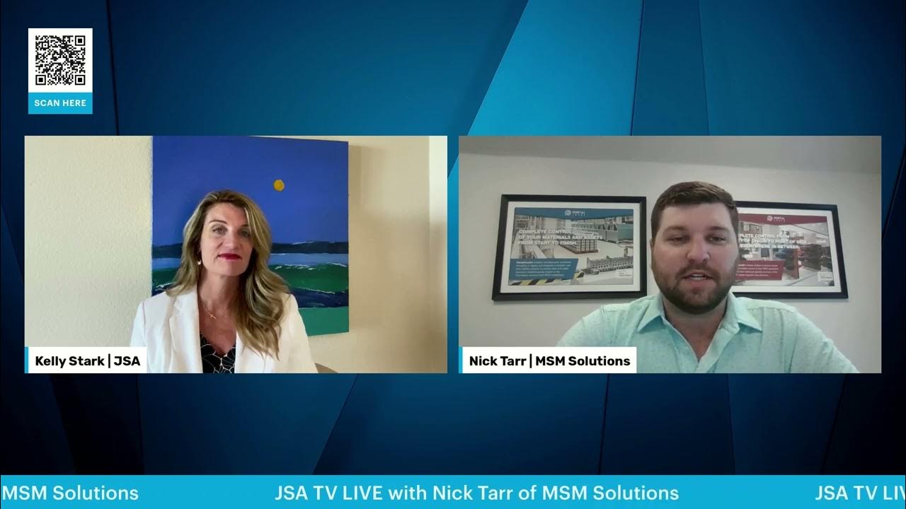 MSMSolutions's tweet card. Insights on enterprise computing in warehouse management with Nick...
