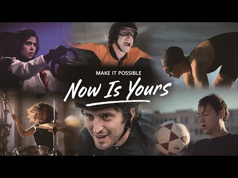 Wulkner's tweet card. Now is Yours - #MakeitPossible