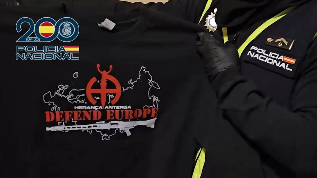 Miquel_R's tweet card. La Policía Nacional desarticula en España la primera célula terrorista de esta banda considerada terrorista en la Unión Europea. Tenían planeado atentar contra agentes de las Fuerzas y Cuerpos de...