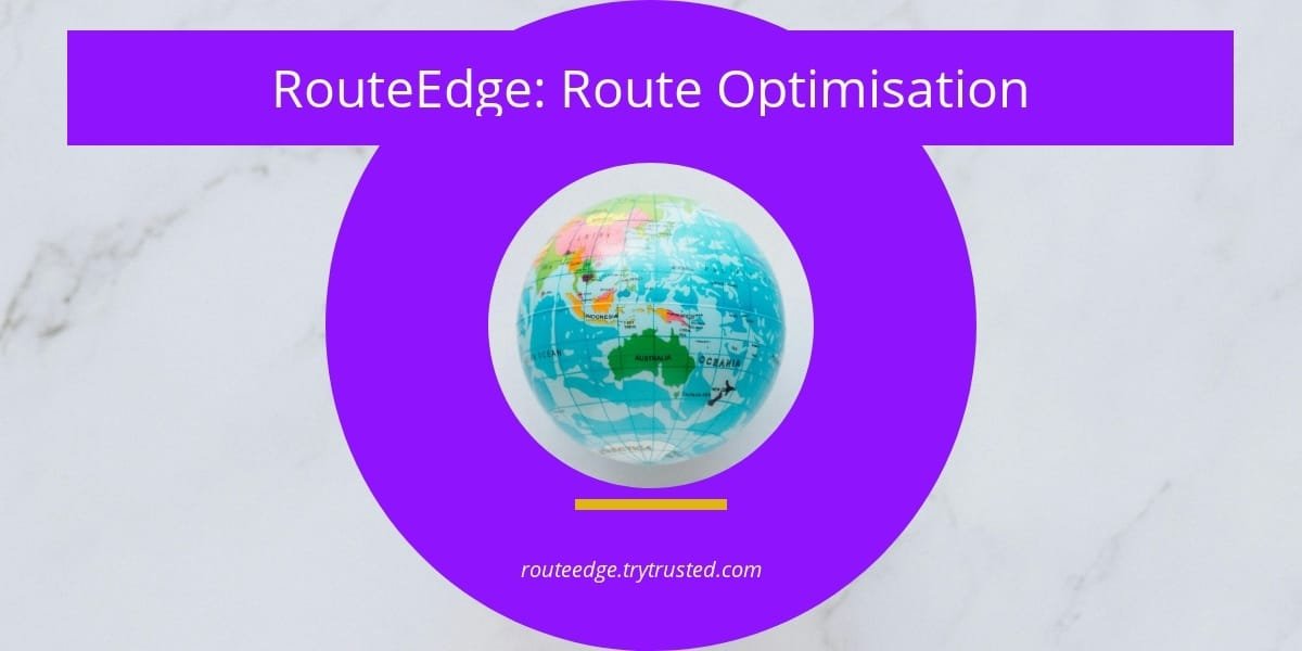 Trusteddatatech's tweet card. RouteEdge, advanced route optimisation software for logistics. Reduce costs, improve delivery efficiency, and meet your routing goals.