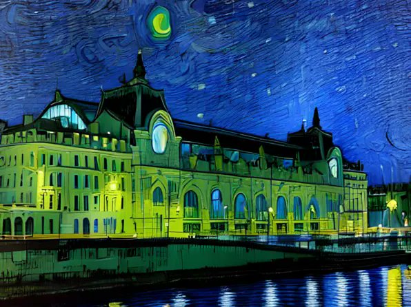 tezosrobot's tweet card. In partnership with the KERU startup and with the broader support of the Tezos Foundation, Musée d’Orsay is providing visitors with a new experience on the occasion of the “Van Gogh in Auvers-sur-O...