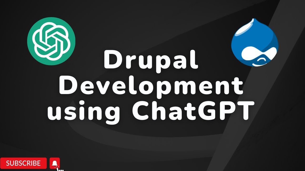 AcademyDrupal's tweet card. Simplify Drupal development using ChatGPT | ChatGPT and Drupal