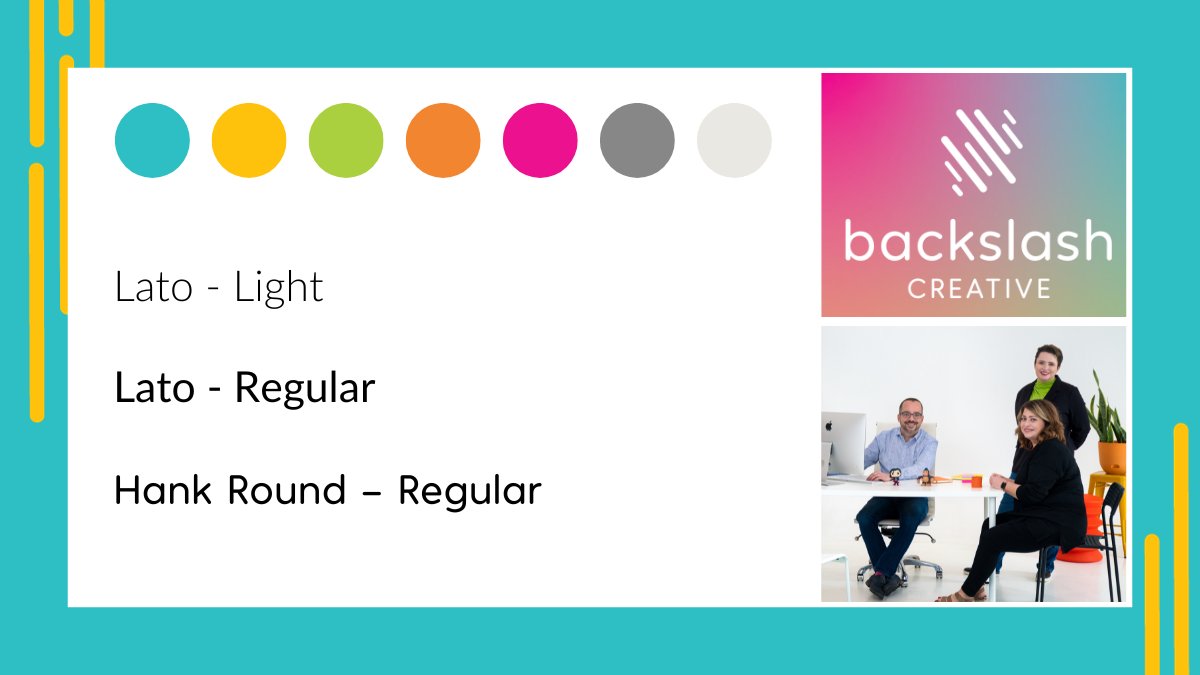 tandsgo's tweet card. If you’ve ever been to our website or interacted with us before, you may notice something—no, everything—is different! After 20 years of doing business as T&S, we are now Backslash Creative!