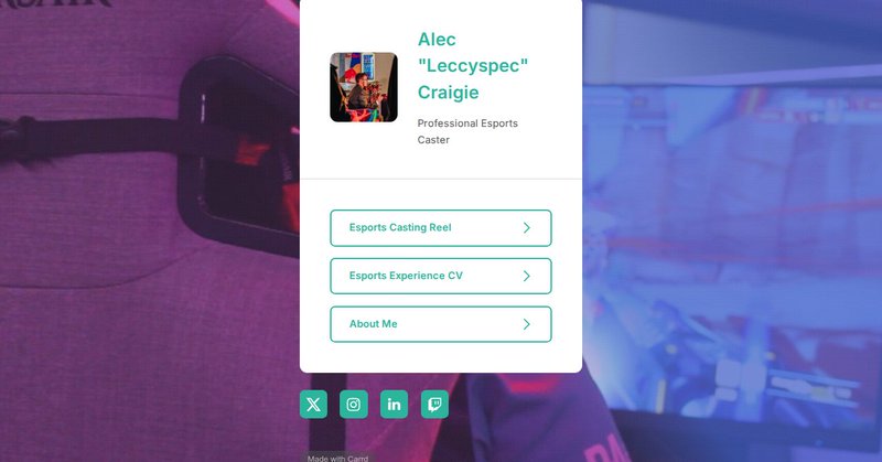 Tweet card summary image