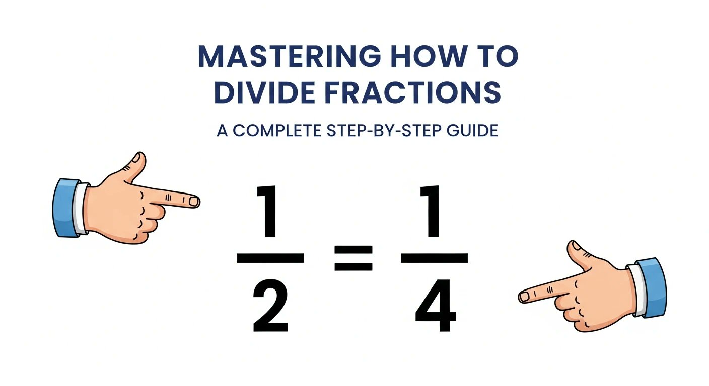 The_Arab_Posts's tweet card. With the aid of simple steps, examples, and tips, mastering how to divide fractions will become a piece of cake.