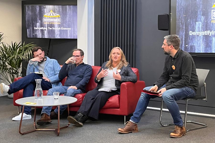 SCADR_data's tweet card. A NEW economics festival aiming to bring “big ideas” to Scotland is set to take place across venues in Edinburgh next year.