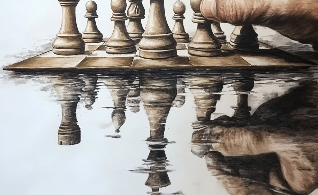 BlogChessCom's tweet card. Ever wonder which side you'd support if you played chess against yourself? It’s a game of discipline, strategy, and self-discovery all in one!