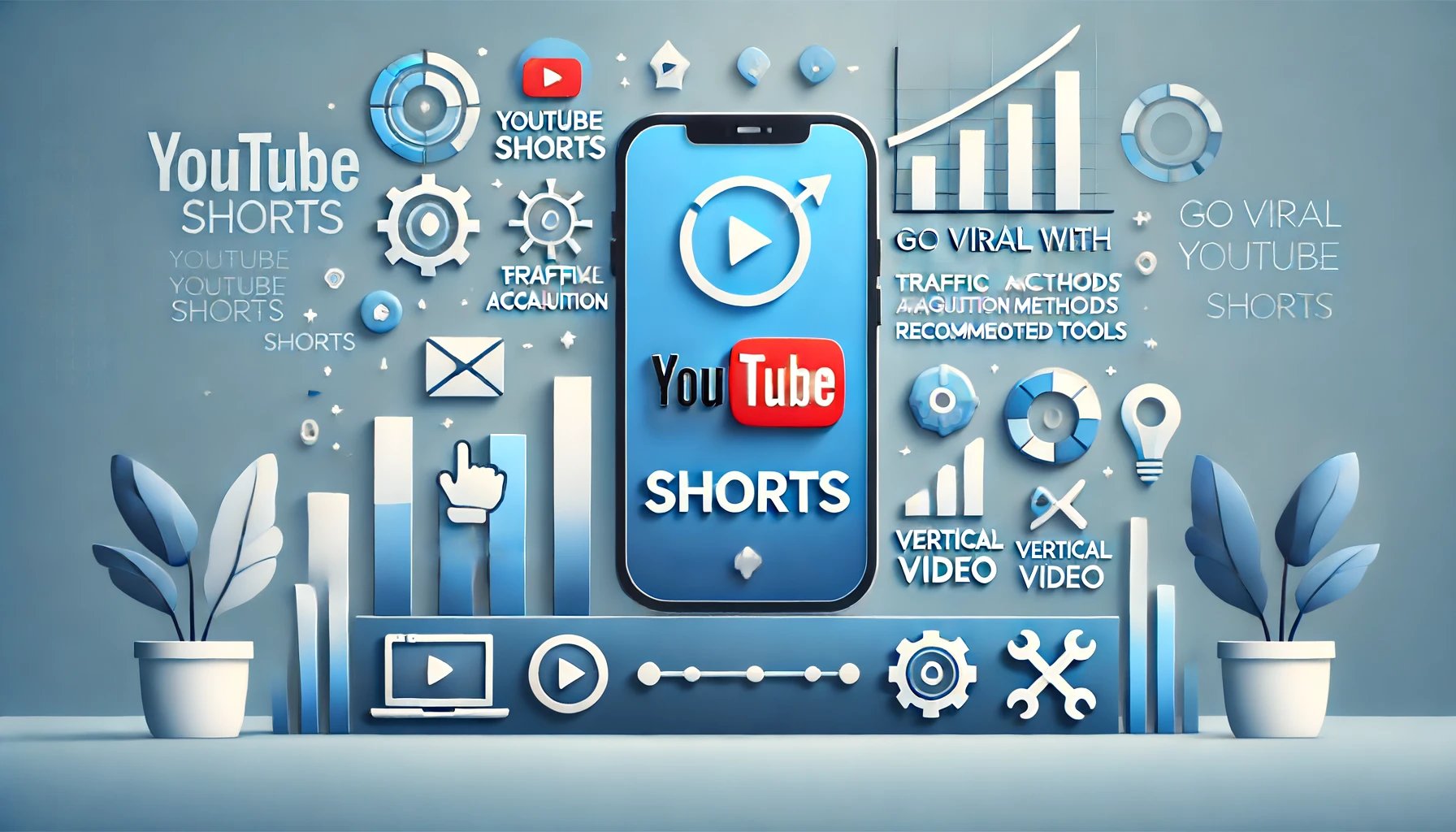 tategatadouga's tweet card. YouTubeショート動画で再生回数を増やし、チャンネル登録者数を増やしたい方必見！効果的なトラフィック獲得方法と、動画制作を効率化するおすすめツールを紹介します。