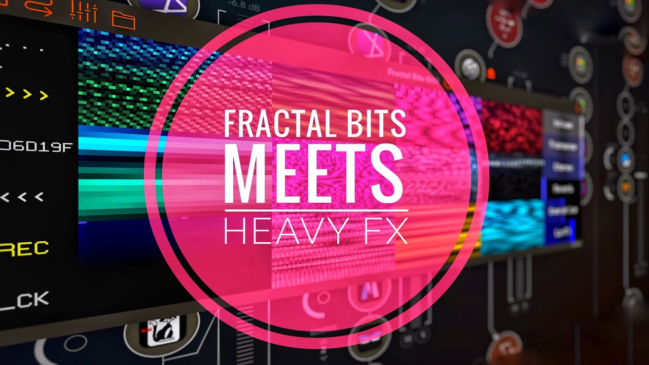 gavinski_s's tweet card. How to transform Fractal Bits (Great $2 app!) out of all recognition