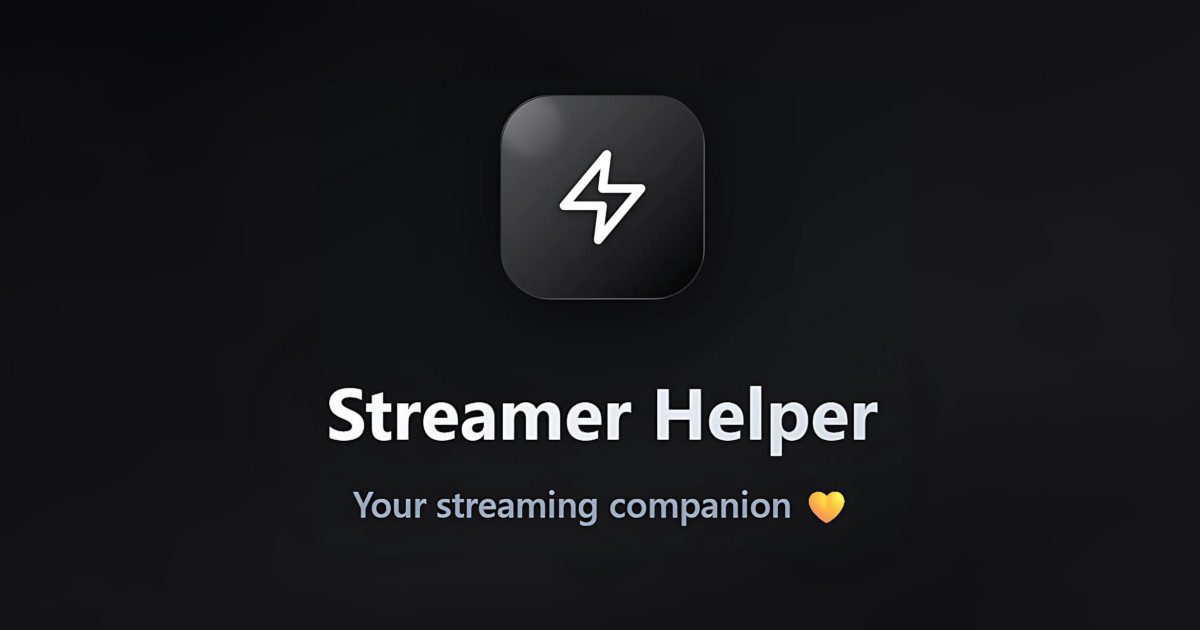 init_bobjames's tweet card. Your streaming companion 💛