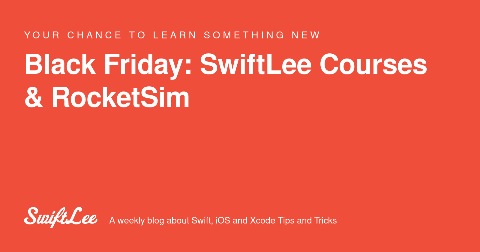 twannl's tweet card. Get once-a-year discounts on RocketSim, The Essential Swift Concurrency Course, and From Side Project to Going Indie.