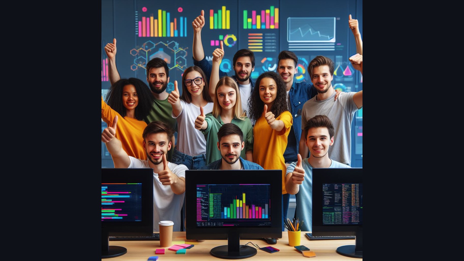 oktadev's tweet card. Winners of the AI and Identity Okta Hackathon 2023 are announced along with awards to supporting community members.