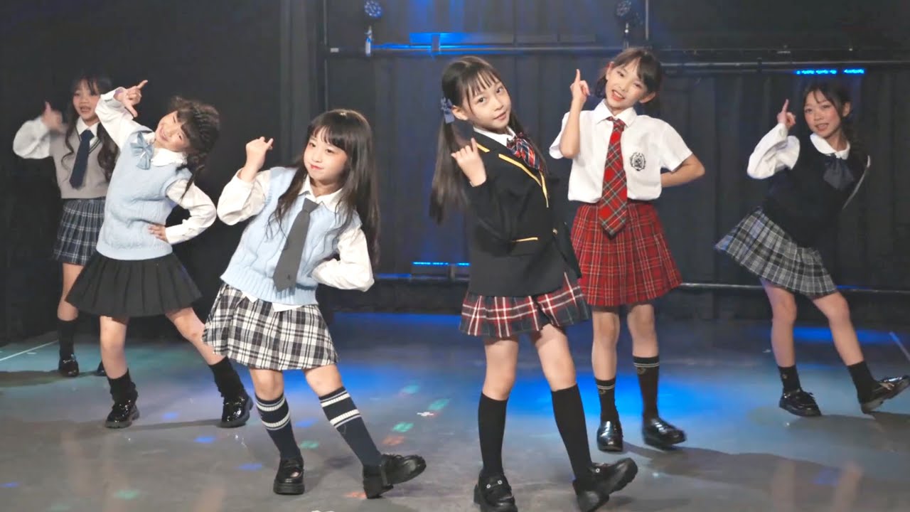 Mchan2024m's tweet card. オープニングダンス KIDS『 仮契約のシンデレラ (DanceOnly)』#ゆずぽよ #このたん #ちーちゃん #えむたん #のあにゃ...