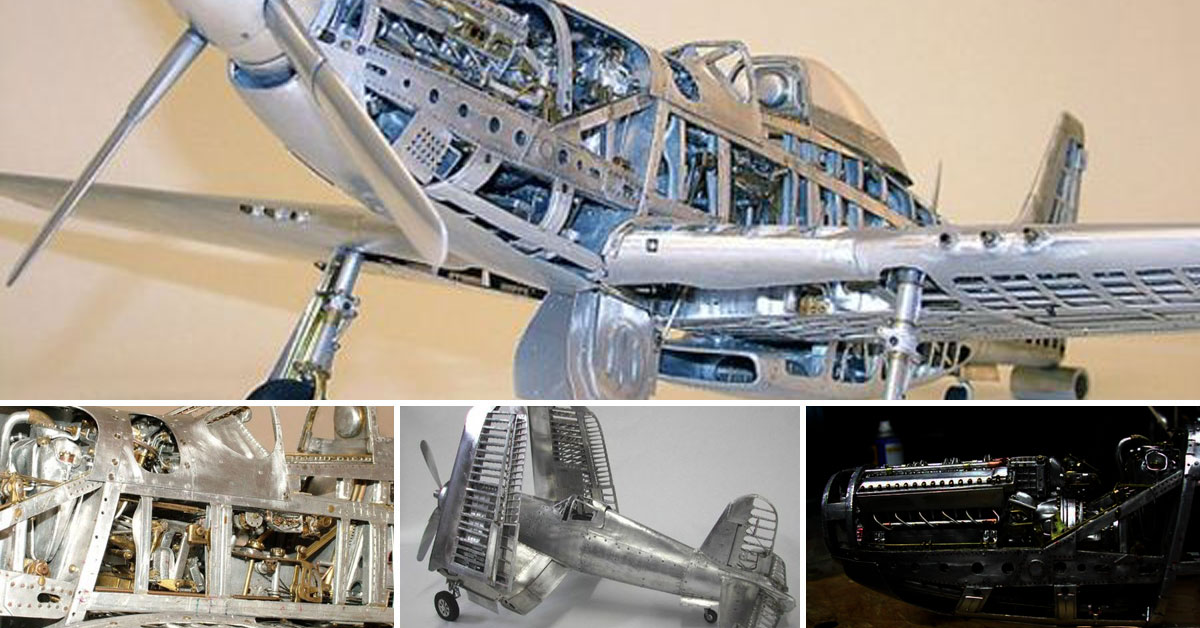 AviationHumor's tweet card. Young C Park, a retired dentist from Honolulu, Hawaii, spends thousands of working hours carefully creating fully functional aluminum models of famous fighter