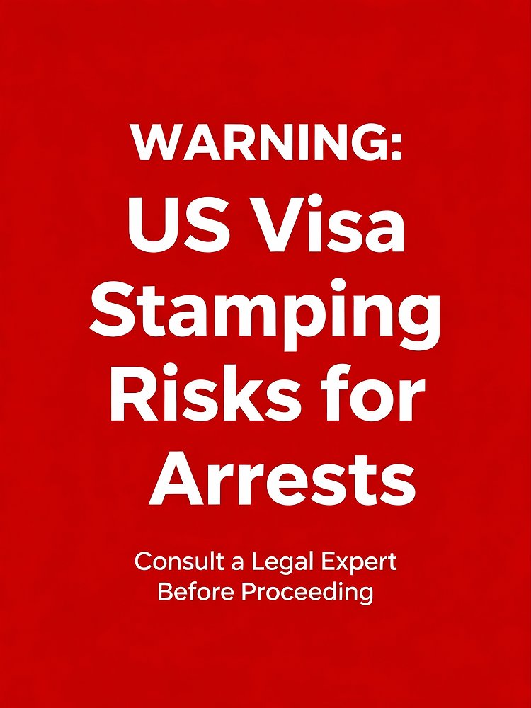 TheVisaCode's tweet card. If you have a prior arrest record in the U.S., traveling abroad for visa stamping in 2025 can be fraught with challenges. Many applicants with even minor infractions or arrests often not deportable...