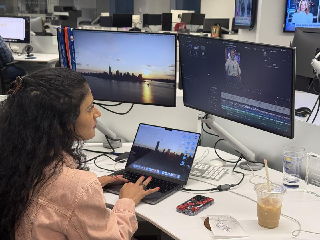 Broadcast_Tech's tweet card. The move includes several hundred licenses, enabling the creation of more than 1,500 video projects daily