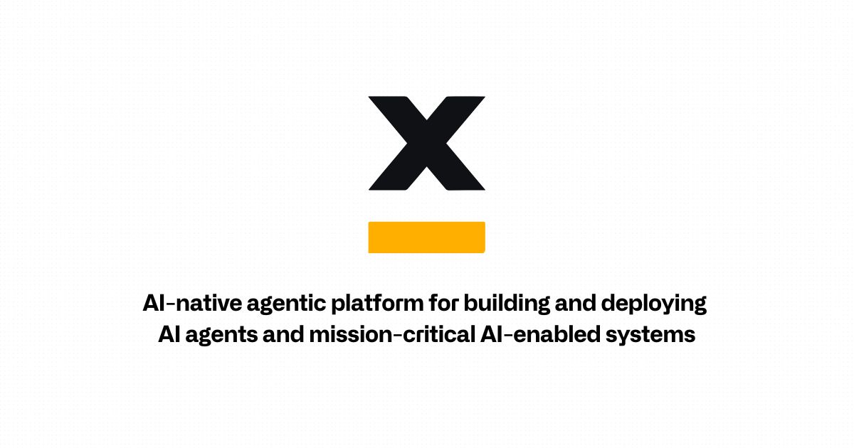 FlowX_ai's tweet card. FlowX.AI is an AI-native agentic platform designed for building and deploying AI Agents and mission-critical AI-enabled systems in highly regulated industries.