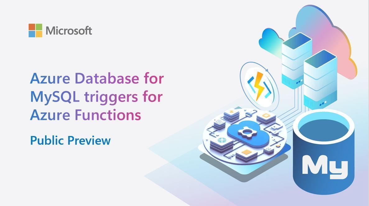 AzureDBMySQL's tweet card. Developers can now accelerate development time and focus only on the core business logic of their applications, for developing event-driven applications with...