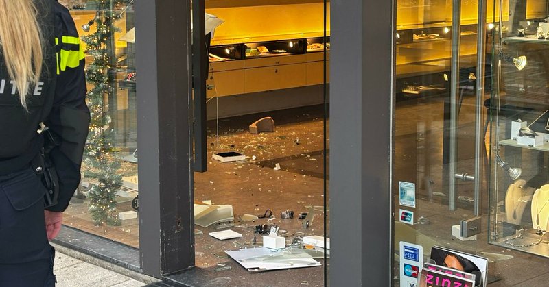 Twee tieners aangehouden voor overval op juwelier in Vlissingen