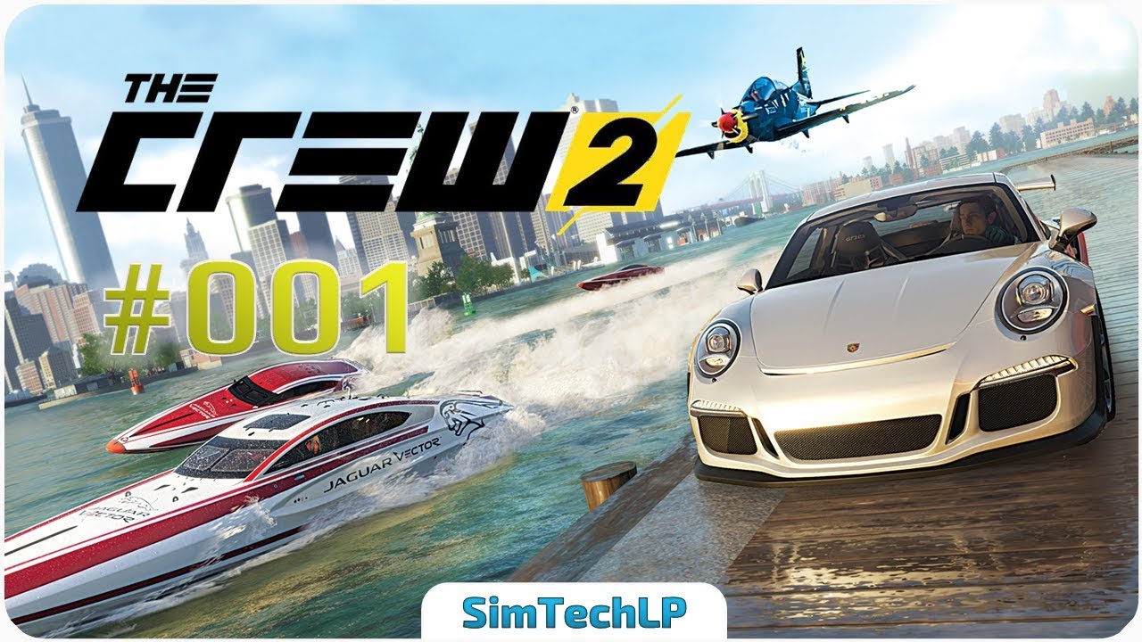 SimTechLP's tweet card. The Crew 2 #001 🎮➤ Willkommen in The Crew | HD+