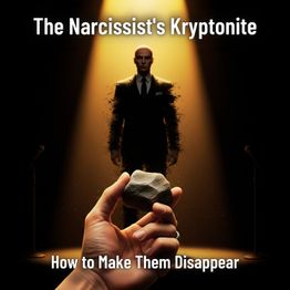 ByteAndPieces's tweet card. The Narcissist's KRYPTONITE: How to Make Them DISAPPEAR
