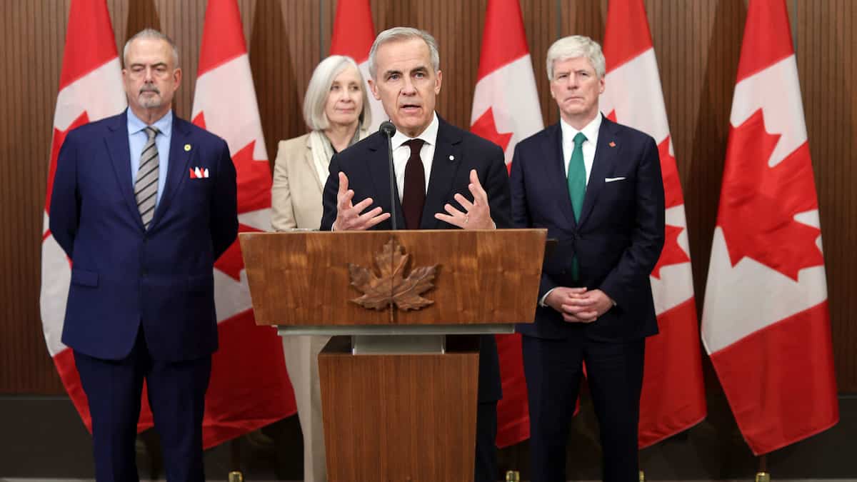 JdeQuebec's tweet card. Mark Carney vient de servir à l’Alberta ce qu’elle réclamait depuis des années: un fédéral qui cesse d’être un mur de briques.