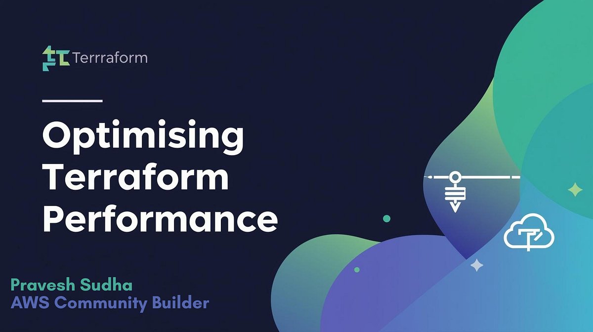 devops_blog's tweet card. Setup Terraform Efficiently using Backends, Parallelism & Modules.