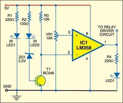 InterBinbin0111's tweet card. A simple object detection circuit can be built using an Infrared (IR) sensor module or a Light Dependent Resistor (LDR), which can trigger an output like an LED or buzzer when an object is detected…