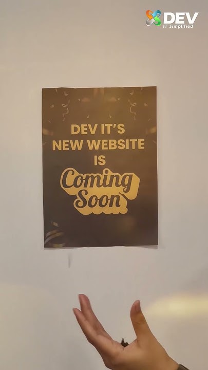 DEVITPL's tweet card. Exciting Update: DEV IT’s Brand New Website is Launching Soon! 🎉