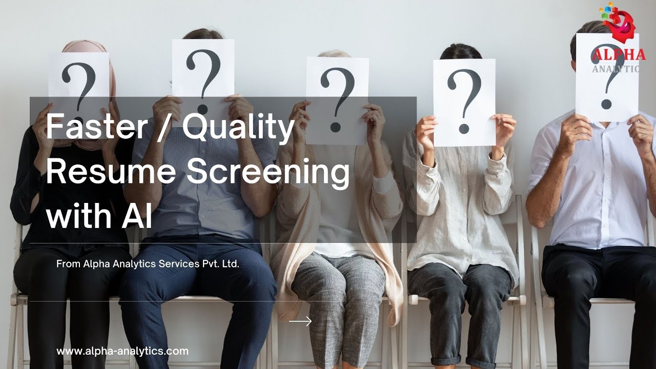 AlphaAnalyticsS's tweet card. Free AI Tool for Faster and Quality Resume Screening