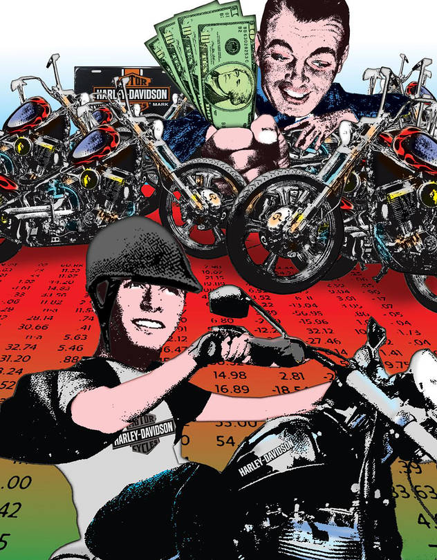 WSJ's tweet card. When Harley-Davidson reports quarterly earnings Thursday, management will need to reassure its own anxious dealers as well as investors singed by the motorcycle maker’s disappointing recent results.